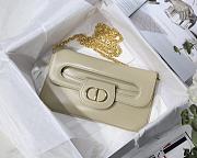 Christian Dior Double Handbag Beige - M8018 – 28 x 16.5 x 3 cm - 1