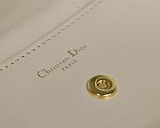 Christian Dior Double Handbag Beige - M8018 – 28 x 16.5 x 3 cm - 5