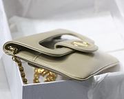Christian Dior Double Handbag Beige - M8018 – 28 x 16.5 x 3 cm - 4