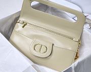 Christian Dior Double Handbag Beige - M8018 – 28 x 16.5 x 3 cm - 2