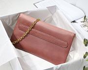 Christian Dior Double Handbag Gradient pink - M8018 – 28 x 16.5 x 3 cm - 3