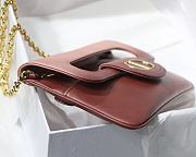 Christian Dior Double Handbag Gradient pink - M8018 – 28 x 16.5 x 3 cm - 4