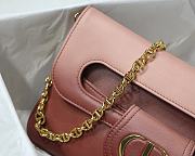 Christian Dior Double Handbag Gradient pink - M8018 – 28 x 16.5 x 3 cm - 5
