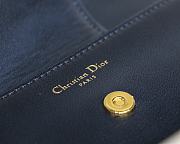 Christian Dior Double Handbag Gradient Blue - M8018 – 28 x 16.5 x 3 cm - 3