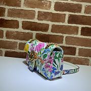 Gucci  GG Marmont White Printing - 443497 – 26x15x7 cm - 2