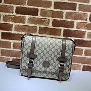 Gucci GG Messenger Bag Beige Leather - 658542  – 28x24x8.5 cm - 1