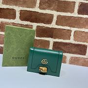 Gucci Diana Card Case Wallet Green - 658244  – 11x8x2.5 cm - 5