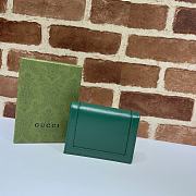 Gucci Diana Card Case Wallet Green - 658244  – 11x8x2.5 cm - 3