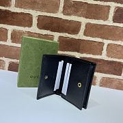 Gucci Diana Card Case Wallet Black - 658244  – 11x8x2.5 cm - 4