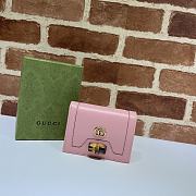 Gucci Diana Card Case Wallet Pink - 658244  – 11x8x2.5 cm - 5