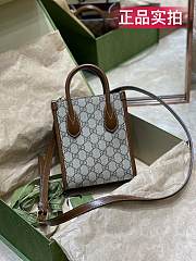 Gucci Mini tote bag with Interlocking G  - 671623  – 16x20x7 cm - 3