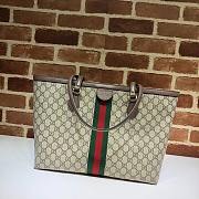 Gucci Ophidia GG Medium Tote  Beige/Ebony GG Supreme Canvas - 631685  – 38x28x14 cm - 6