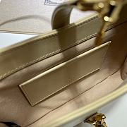 Gucci Jackie 1961 Small Hobo Bag Beige   - 637091  –19x13x3 cm - 5