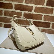 Gucci Jackie 1961 Small Hobo Bag Beige   - 637091  –19x13x3 cm - 4