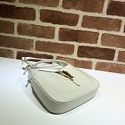 Gucci Jackie 1961 Small Hobo Bag White  - 637091  –19x13x3 cm - 4