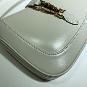 Gucci Jackie 1961 Small Hobo Bag White  - 637091  –19x13x3 cm - 3