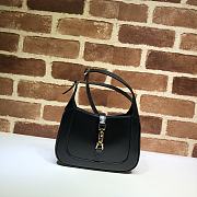 Gucci Jackie 1961 Small Hobo Bag Black  - 637091  –19x13x3 cm - 1