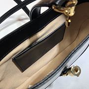 Gucci Jackie 1961 Small Hobo Bag Black  - 637091  –19x13x3 cm - 3