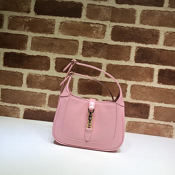 Gucci Jackie 1961 Small Hobo Bag Pink  - 637091  –19x13x3 cm