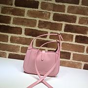 Gucci Jackie 1961 Small Hobo Bag Pink  - 637091  –19x13x3 cm - 2