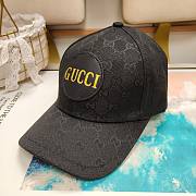 Gucci GG Canvas Baseball Hat Black- 576253 - 4