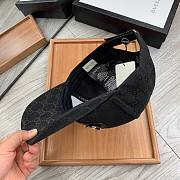 Gucci GG 1955 Horsebit Hat Black - 2