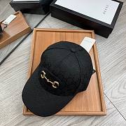 Gucci GG 1955 Horsebit Hat Black - 5