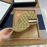 Gucci GG Canvas Baseball Hat - 6