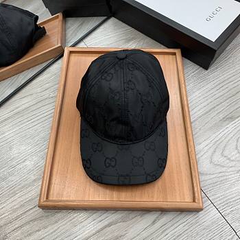 Gucci GG Lamé Baseball Hat Black