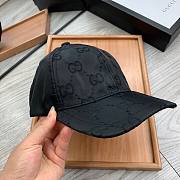 Gucci GG Lamé Baseball Hat Black - 4