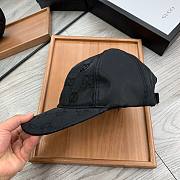 Gucci GG Lamé Baseball Hat Black - 2