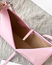 Givenchy Cut Out Leather Shoulder Bag Pink – 27x27x6 cm - 6