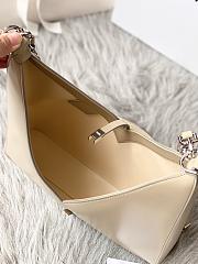 Givenchy Cut Out Leather Shoulder Bag Beige – 27x27x6 cm - 4