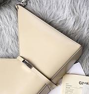 Givenchy Cut Out Leather Shoulder Bag Beige – 27x27x6 cm - 2
