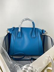 Givenchy Antigona Soft Bag In Leather Cobalt – 30x8x25 cm - 5