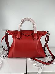 Givenchy Antigona Soft Bag In Leather Red – 30x8x25 cm - 1