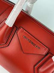 Givenchy Antigona Soft Bag In Leather Red – 30x8x25 cm - 3