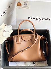 Givenchy Antigona Soft Bag In Leather Brown – 30x8x25 cm - 2