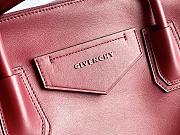 Givenchy Antigona Soft Bag In Leather Burgundy – 30x8x25 cm - 5