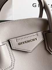 Givenchy Antigona Soft Bag In Leather Grey – 30x8x25 cm - 3