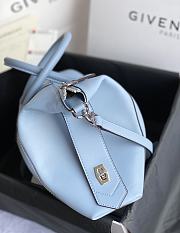 Givenchy Antigona Soft Bag In Leather Light Blue – 30x8x25 cm - 6
