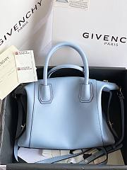 Givenchy Antigona Soft Bag In Leather Light Blue – 30x8x25 cm - 4