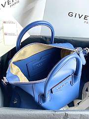 Givenchy Antigona Soft Bag In Leather Deep Blue – 30x8x25 cm - 3