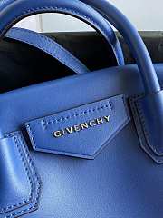 Givenchy Antigona Soft Bag In Leather Deep Blue – 30x8x25 cm - 2