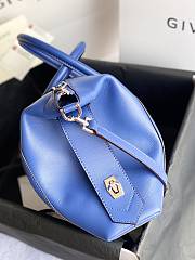 Givenchy Antigona Soft Bag In Leather Deep Blue – 30x8x25 cm - 4