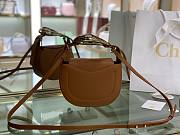 Chloe Kiss Small Purse Brown - S1350# – 20x26x8 cm - 6