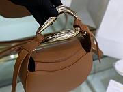 Chloe Kiss Small Purse Brown - S1350# – 20x26x8 cm - 5