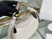 Chloe Kiss Small Purse White - S1350# – 20x26x8 cm - 5