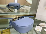 Chloe Kiss Small Purse Blue - S1350# – 20x26x8 cm - 5