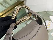 Chloe Kiss Small Purse Grey - S1350# – 20x26x8 cm - 5